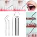 304 Steel Toothpick Cleaning Set - Portable Key Ring Tool Kit for Outdoor Cleaning | Durable Trailer & Tooth Hook - Buy Online on GoSupps.com