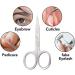 Professional Left-Handed Nail Scissors with Leather Case - Precision Nail Skin Shears for Fingers & Toenails - 1 Piece for International Shipping - Buy Online on GoSupps.com