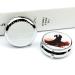 Round Pill Box - Ballroom Dance Print 3 Compartment Medicine Organizer Decorative Metal Portable Pocket Pill Case - Buy Online on GoSupps.com