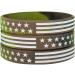 Buy Sainstone Camouflage Army Bracelet - Military Silicone with American Flag | Forest Camo Design for Patriots & Army Fans - Buy Online on GoSupps.com
