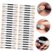 NOLITOY Eyeshadow Applicator 40pcs Latex Eye Shadow Stick Eyeshadow Latex Outfit Cosmetic Brush Double Sided Suite Miss - Buy Online on GoSupps.com