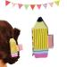 Pencil Claw Clip Teacher Themed Claw Clips Pencil Hair Claw Clip Teacher Hair Clip 2024 New Pencil Claw Clip Fun Hair Accessories Fun Pencil Hairpin Pencil Hair Clip Set (D)