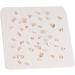 50pcs 3D Nail Pointed Bottom Glass Rhinestones Nails Art For Projects And Clothing Embellishments Nail Embellishments Translucent powder - Buy Online on GoSupps.com