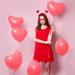 Frcolor Valentine's Day Heart Headband & Sunglasses | Sequin Heart Costume Accessories for Parties - Buy Online on GoSupps.com