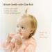 Miraloop Starfish Baby Bite Ring - Food-Safe Silicone Teether for Gum Massage | International Shipping - Buy Online on GoSupps.com