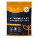 Vitamin D3 4000 iu & Vitamin K2 100 g (MK7) 180 Vitamin D3 K2 Vegetarian Tablets 6 Month Supply - High Strength Vitamin D Supplement for Bones Muscles & Immune System Nutravita