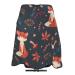 Professional Haircut Cape Fox Forest Hairdressing Salon Cape with Adjustable Snap Closure Hairdresser Apron