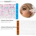 12 Sheets Clear Rhinestones & Pearl Self-Adhesive Crystal Stickers - DIY Face, Nail, Cell Phone Decor - Buy Online on GoSupps.com