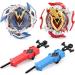 Obest 2 Whirlwind Gyros & Launchers - Burst Turbo Bey Battle Tops - Perfect Kids' Halloween/Christmas Gifts - Buy Online on GoSupps.com
