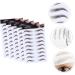 FRCOLOR 5pcs Eyebrow Stickers Cosmetic Eyebrow Decals Hair-like Eyebrows Stickers 4d Styling Stickers Modify - Buy Online on GoSupps.com