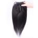 LXUE Realistic Crown Hairpieces with Bangs - Human Hair Clip-in Topper for Women with Hair Loss - 8 Dark Brown 20cm Hairpiece - Buy Online on GoSupps.com