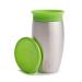 Munchkin  Miracle  Stainless Steel 360 Toddler Sippy Cup  10 Ounce  Green