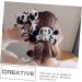 FRCOLOR panda hair band hairbands for womens hair girl scrunchies hair scrunchies cute animal scrunchies hair ties for women animal hair tie hair bands for women cloth ponytail hairy Miss - Buy Online on GoSupps.com