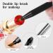 Arqumi Double-Ended Lip Makeup Brush | Lightweight Retractable Lip & Eyeshadow Applicator for Daily & Travel Use | Protective Lid | Ideal for Women & Girls - Buy Online on GoSupps.com