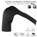 F&Y Right Shoulder Compression Support Brace | Neoprene Arm Stabilizer Sleeve for Pain Relief & Rotator Cuff Recovery - Flexible Strap for Men & Women - Buy Online on GoSupps.com