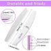 20PCS Nail File Buffer Set - 100/180 Grit Nail File & 120 Grit Sanding Buffer for Gel & Acrylic Nails - Professional Manicure Tool - Purple - Buy Online on GoSupps.com