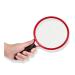 Lightweight Magnifying Glass Hand-Held 10X High-Definition Glass Large Diameter 130Mm Magnifying Glass for The Elderly to Read Maps Books and Newspapers Lofty Ambition