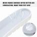 Memory Foam Shock Absorption Insoles for Men and Women - Orthotic Cushion Inserts for Running, Training, and Sports - Fits All Shoe Types - CM24/EU38 US5.5 Men /US7 Women - Buy Online on GoSupps.com