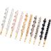 Hair Clips Wenida 10 Pieces Fashion Crystal Metal Hair Pins Barrettes Bobby Pins Decorative Hair Styling for Women Girls