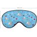 Angels and Hearts Sleep Mask - Adjustable Blindfold for Men and Women, Blocks Light for Night, Travel, and Nap - Buy Online on GoSupps.com