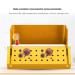 Buy Dental Autoclavable Box - 30 Hole Disinfection Holder for Dental Drill Tools - Aluminum Golden | International Shipping - Buy Online on GoSupps.com