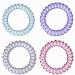 Hodooly 6 Piece Spiral Hair Ties Set - Traceless Coil Hair Ties for Thick, Curly, and Long Hair - No Creases, No Headaches - Multicolor Mega Hair Coil Set - Buy Online on GoSupps.com