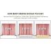 10x10 ft Black Polyester Backdrop Drapes Curtains with Rod Pockets - Wedding & Party Decor - Buy Online on GoSupps.com