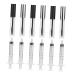 VINTORKY 12pcs Mascara Tube Eyelash Kit Cosmetic Applicator Whelping Kit Refillable Tubes Clear Plastic