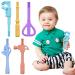 Lovehomily 5pcs Silicone Baby Molar Teether Chew Toys | Safe Food Grade Teething Accessories for Newborns - Buy Online on GoSupps.com