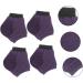 Beavorty 5 Pairs moisturizing Socks Yoga Socks Foot Lotion spa Socks Heel Protector Heel Cushions moisturizing Heel Socks Dry feet Cracked spa Socks Foot spa Heel pad Cotton Purple Pedicure - Buy Online on GoSupps.com
