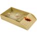 Alongen Tortoise Water Dish Tortoise Food Dish Anti Slip Reptile Pool Bowl with Ramp Reusable Reptile Pool Tortoise Habitat Accessories for Turtles Horned Frogs and Lizards(Brown) - Buy Online on GoSupps.com