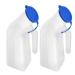 AZMAZ Urinals for Men Portable 32 oz / 1000 ml Bedside Urinal Bottle for Medical Travel Camping Use Thick Plastic Urinal for Men with Pee Measurement Scale – 2 Pack