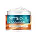 Rubu22a Antiaging Face Moisturizer Collagen Cream Instant Face Lift Cream for Skin Firming and Strengthening Wrinkle Smoother for Women and Men 1
