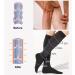 Buy Medical Compression Stockings 20-30 mmHg for Men & Women - Class 2 Support for Varicose Veins & Edema | Closed Toe - Black & Beige - Fast International Shipping - Buy Online on GoSupps.com