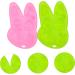 Zerodeko 2pcs Rabbit Head Silicone Mold Baking Supplies Silica Gel Biscuit - Buy Online on GoSupps.com
