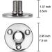 ZOMCHAIN Marine Grade 316 Stainless Steel Antenna Mount Base - Buy Online on GoSupps.com
