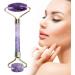 Amethyst Gua Sha & Face Roller Set | Beauty Tools for Massage & Eye Care | Self-Care Essentials - Buy Online on GoSupps.com