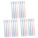 Gatuida 6 boxes 8Tlg toothbrush from travel toothbrush hanging toothbrush pick toothbrush with cap to toothbrush bristles portable lovers