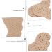 Didiseaon Non-Slip Stickers for Heels - 2 Pairs Metatarsal Cushions Skid-Resistant Foot Pads High Heel Inserts for Comfort & Support - Buy Online on GoSupps.com