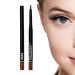 Colored Eyeliner Pencil - Long-Lasting Colored Eyeliner Pens for Women Multifunctional Automatic Rotation Eyeliner Eye Makeup Eye Eyeliner Pencil for Makeup Fancy Dress Brown