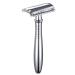Baili BD191C Double -sided safety razor rust -free reusable manual razor plane with a long grip for her and it long handle silver br191t