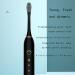 VALSEEL Sonic Electric Toothbrush for Adults - 6 Modes, Smart Timer, Waterproof - Black (4 Heads) - Buy Online on GoSupps.com