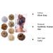 Silver Grey Hair Bun Donut Chignon Scrunchie Updo Hairpiece | Ponytail Extension 35g - Buy Online on GoSupps.com