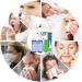 2PCS Neti Pot Sinus Rinse Kit - 300ml 10oz Nose Cleaner & Sinus Irrigation for Blocked Nose - Includes 2 Bottles, 4 Nozzles, and Nasal Spray - Buy Online on GoSupps.com