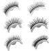 Self Adhesive Eyelash Reusable 3D Makeup Eyelash Self Stick False Fake Eyelash for Women Girl Eye Makeup Tool 1Pair Style3 Reusable Fake Eyelashes STYLE 2 - Buy Online on GoSupps.com
