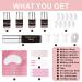 Mellucci Lash Lift & Brow Lamination Kit - Easy DIY Eyelash Perm Long-Lasting Salon Results Complete Instructions - Buy Online on GoSupps.com