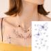 Waterproof Flower Floral Butterfly Temporary Tattoo Stickers for Women - 50 Sheets - Buy Online on GoSupps.com
