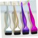 Portable Flat Head Plastic Foundation Brush with Spoon | Makeup Brush for Women | Miss Flat Brush 16.20X3.50X1.20CM - Shop Internationally - Buy Online on GoSupps.com