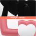 VOSAREA Heart Shaped Pink Vanity Mirror - Coquette Room Decor & Makeup Mirror - Buy Online on GoSupps.com