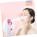 WOONEKY 1pc Face Steamer Sprayer Pore Cleaner Portable Humidifiers White and Face Steamer Egg Steamer - Buy Online on GoSupps.com